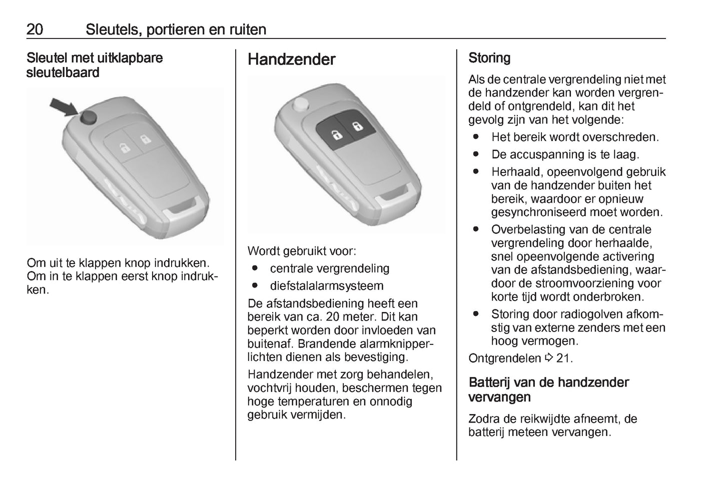 2017 Opel Karl Owner's Manual | Dutch