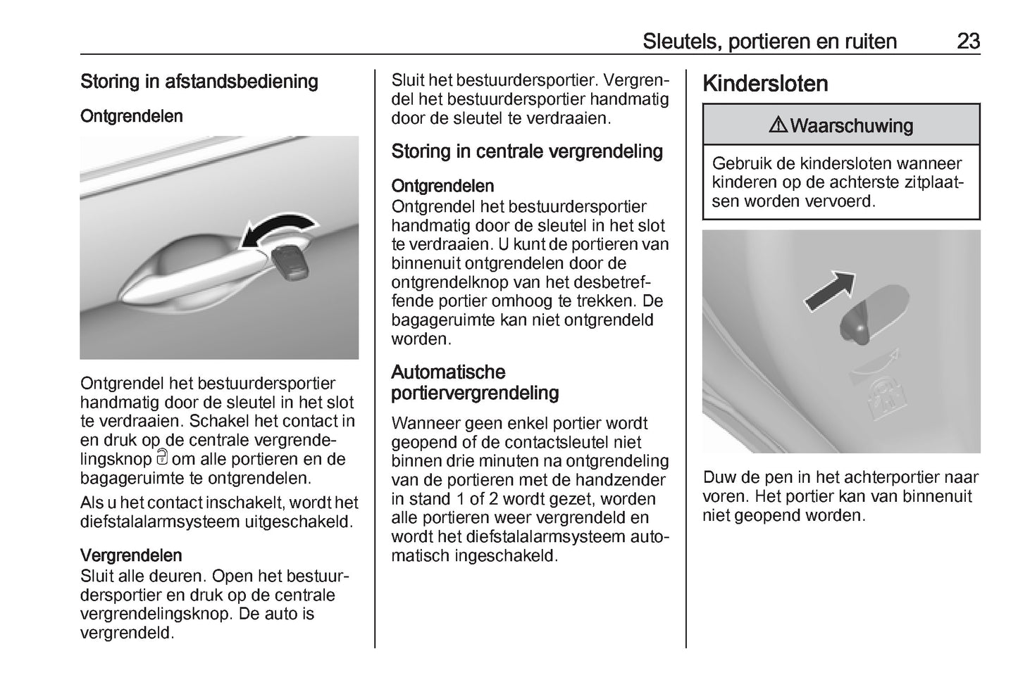 2017 Opel Karl Owner's Manual | Dutch