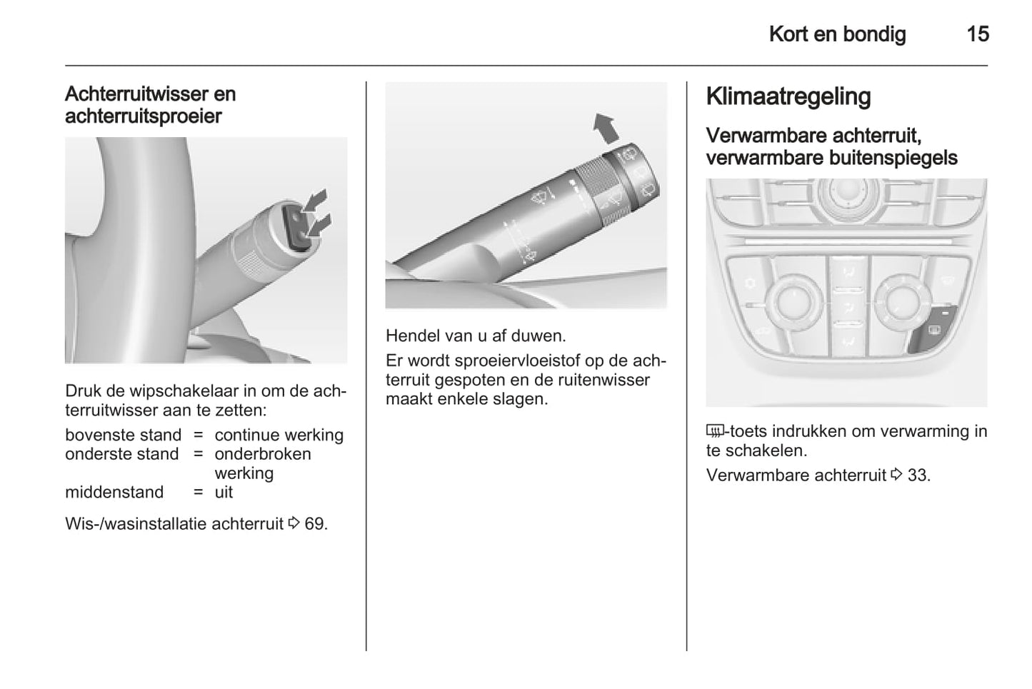 2012-2013 Opel Astra GTC Owner's Manual | Dutch