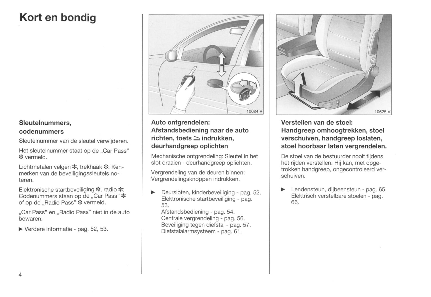 1999-2003 Opel Omega Owner's Manual | Dutch