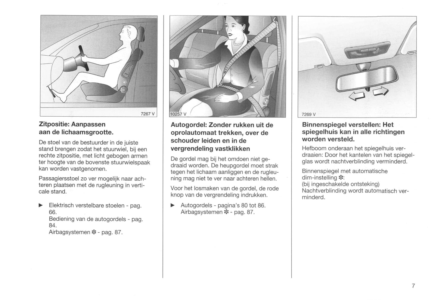 1999-2003 Opel Omega Owner's Manual | Dutch