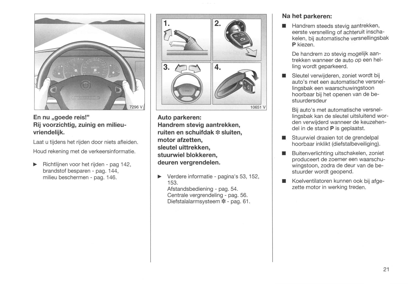 1999-2003 Opel Omega Owner's Manual | Dutch