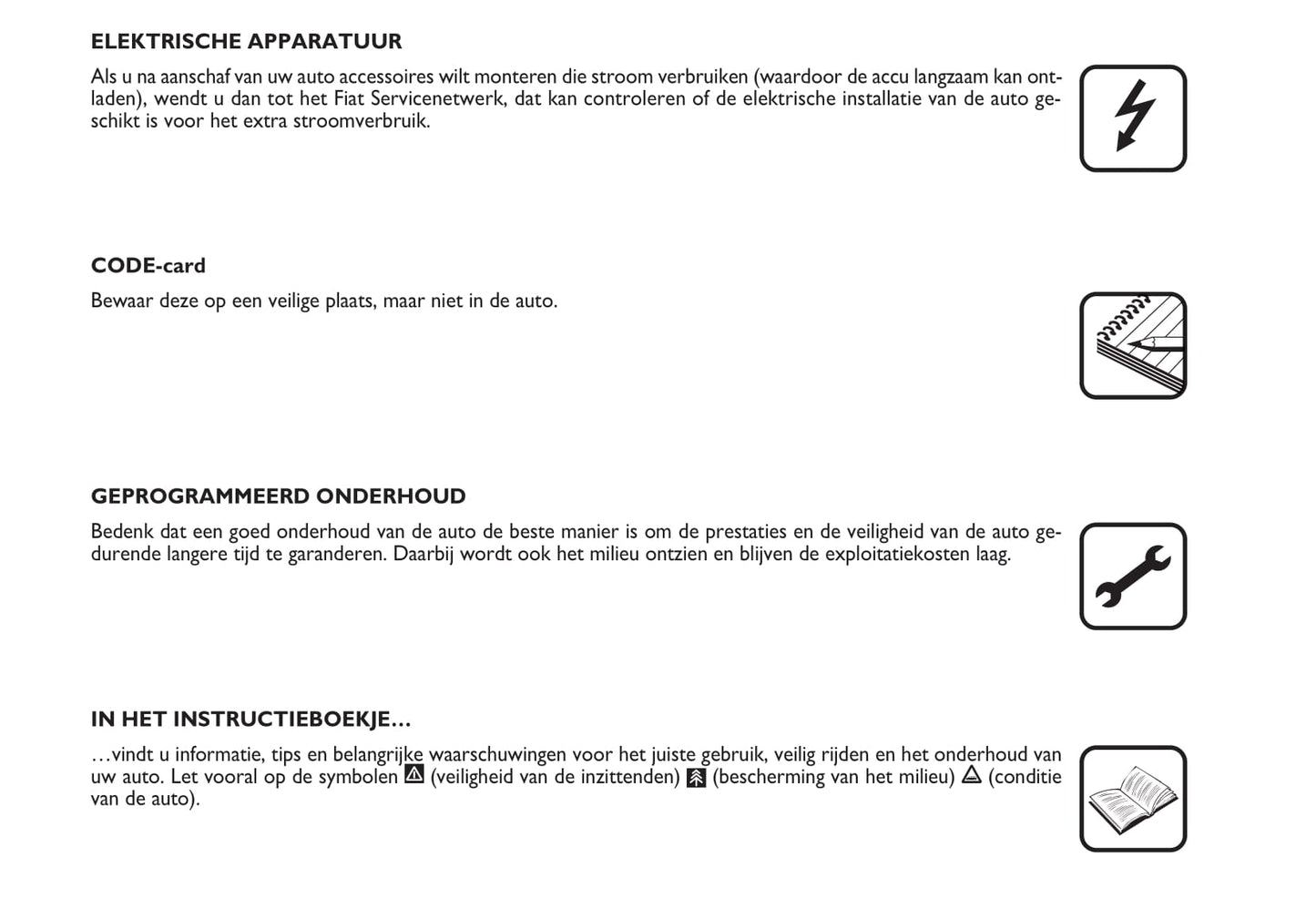 2009-2010 Fiat Croma Gebruikershandleiding | Nederlands