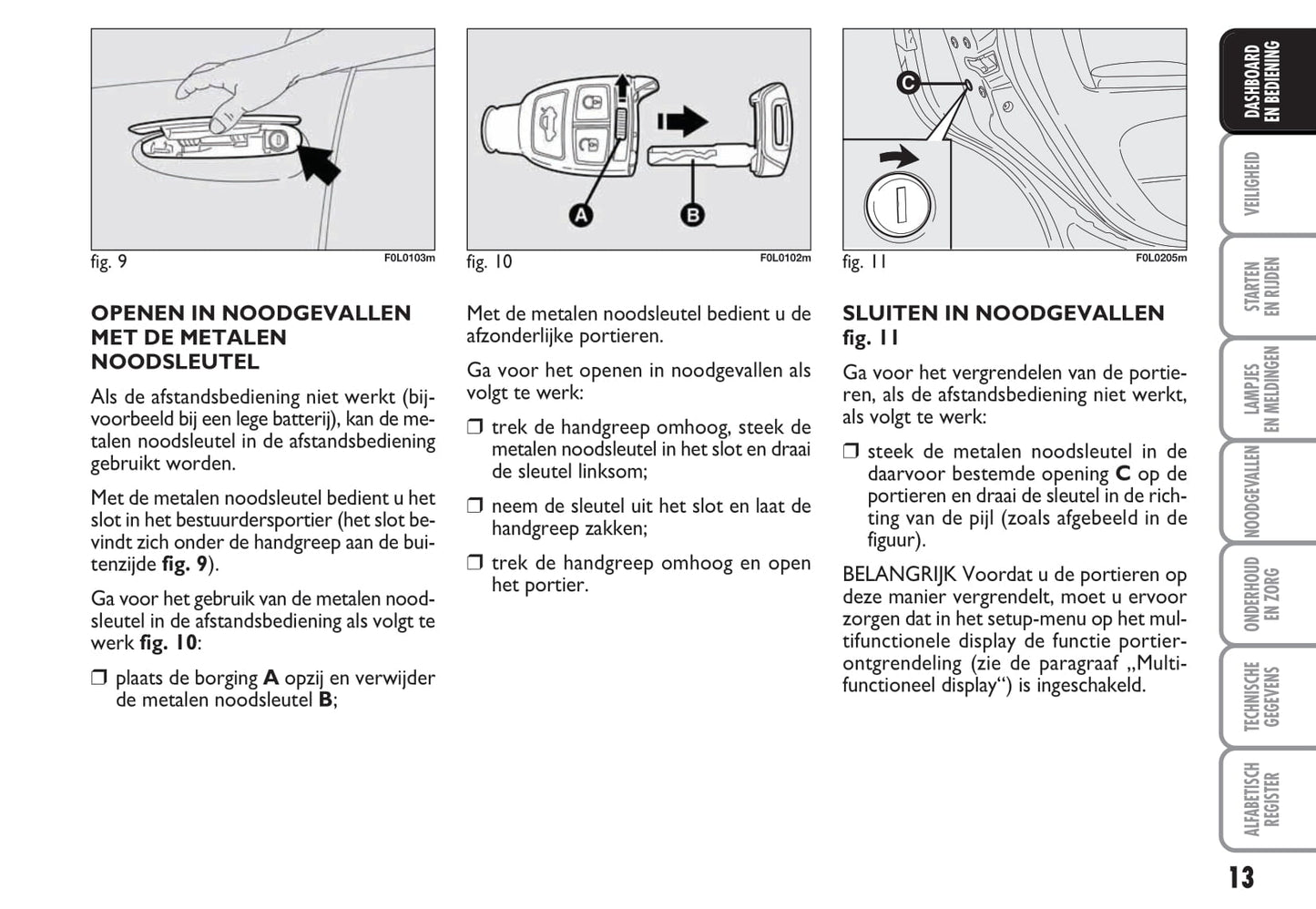 2009-2010 Fiat Croma Gebruikershandleiding | Nederlands
