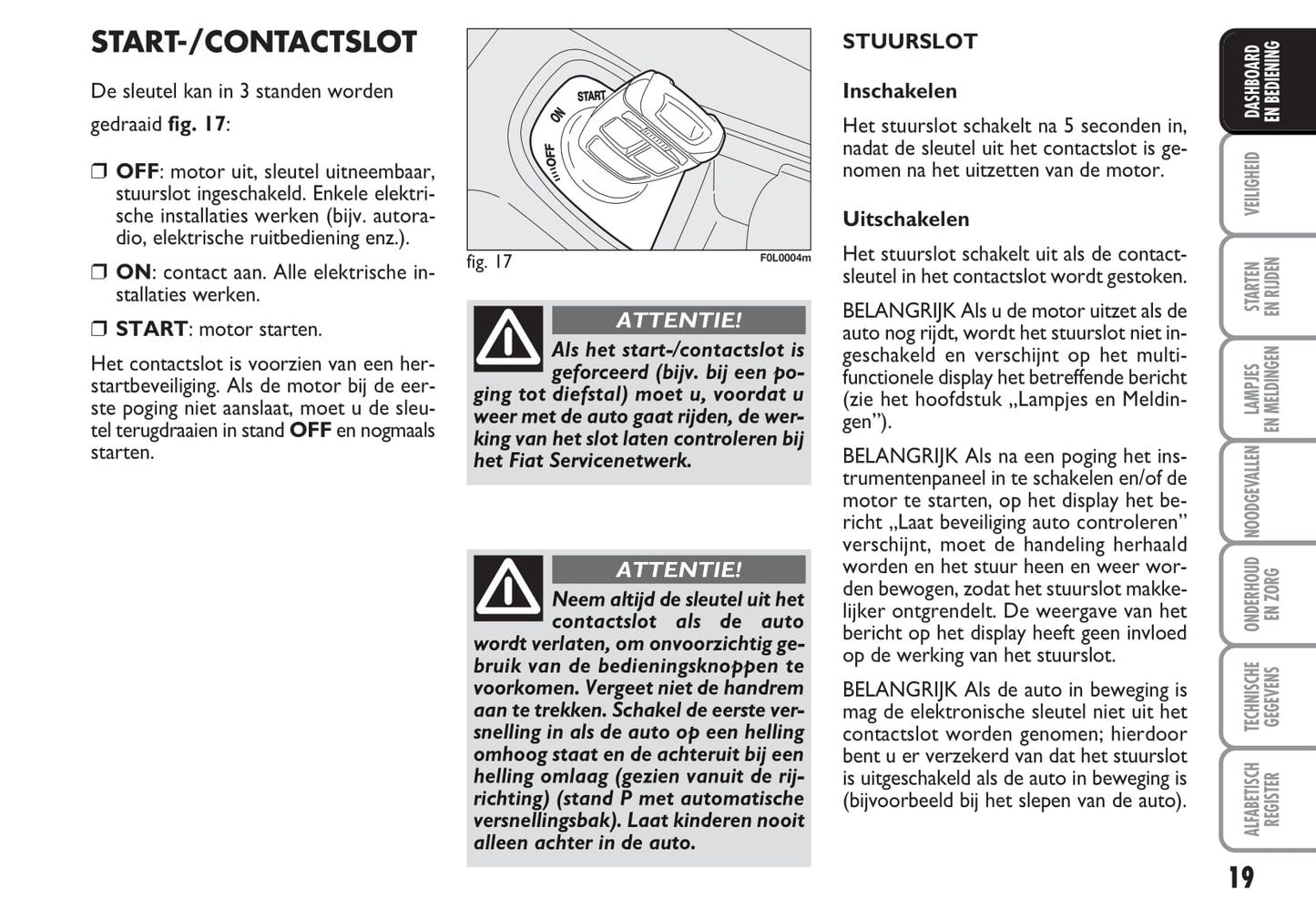 2009-2010 Fiat Croma Gebruikershandleiding | Nederlands