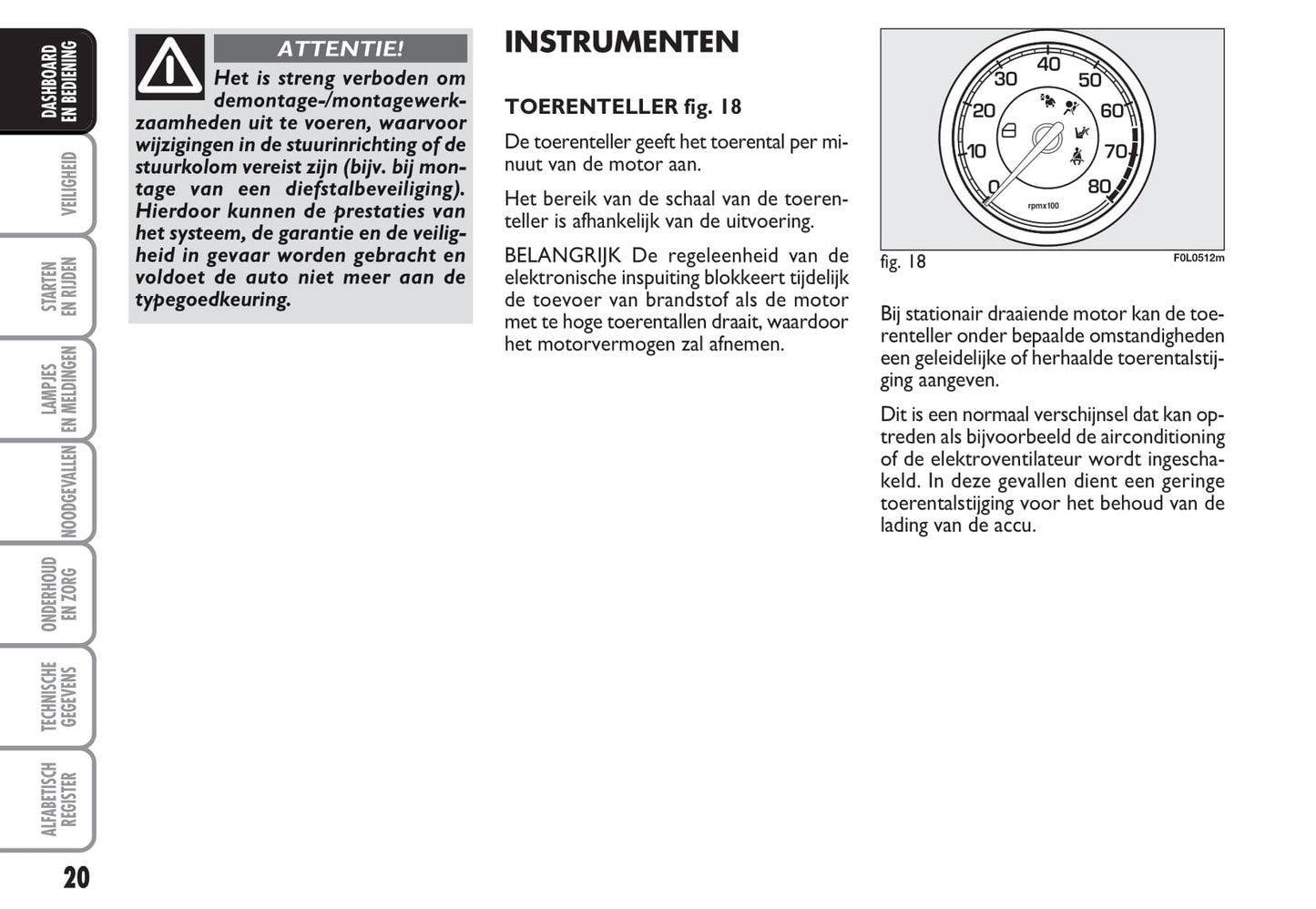 2009-2010 Fiat Croma Gebruikershandleiding | Nederlands