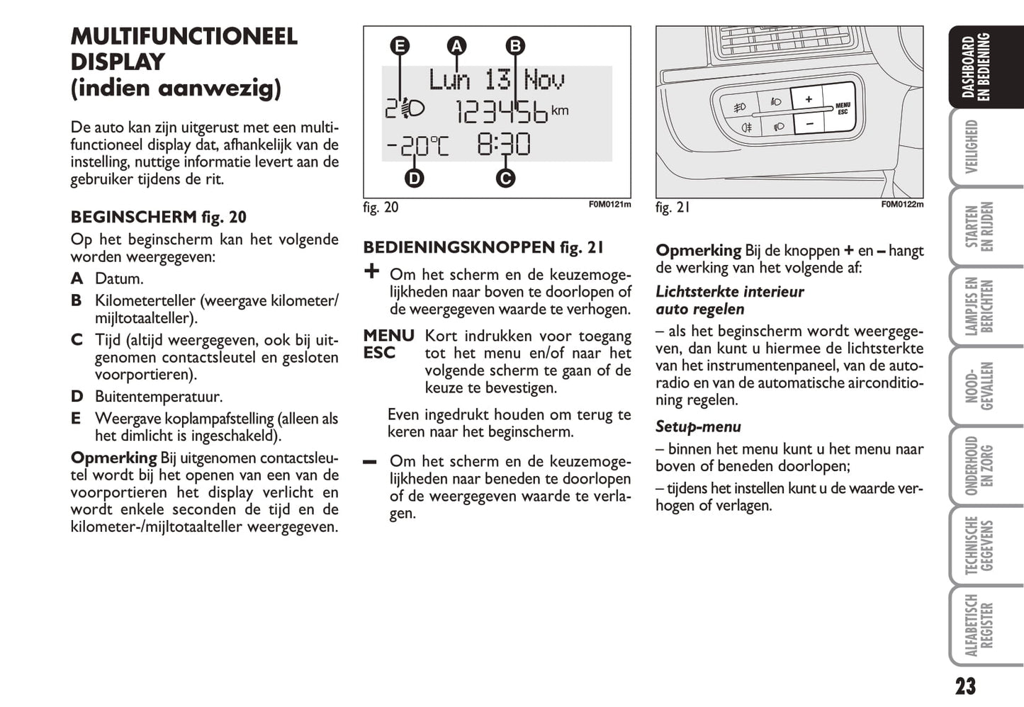 2006-2007 Fiat Grande Punto Gebruikershandleiding | Nederlands