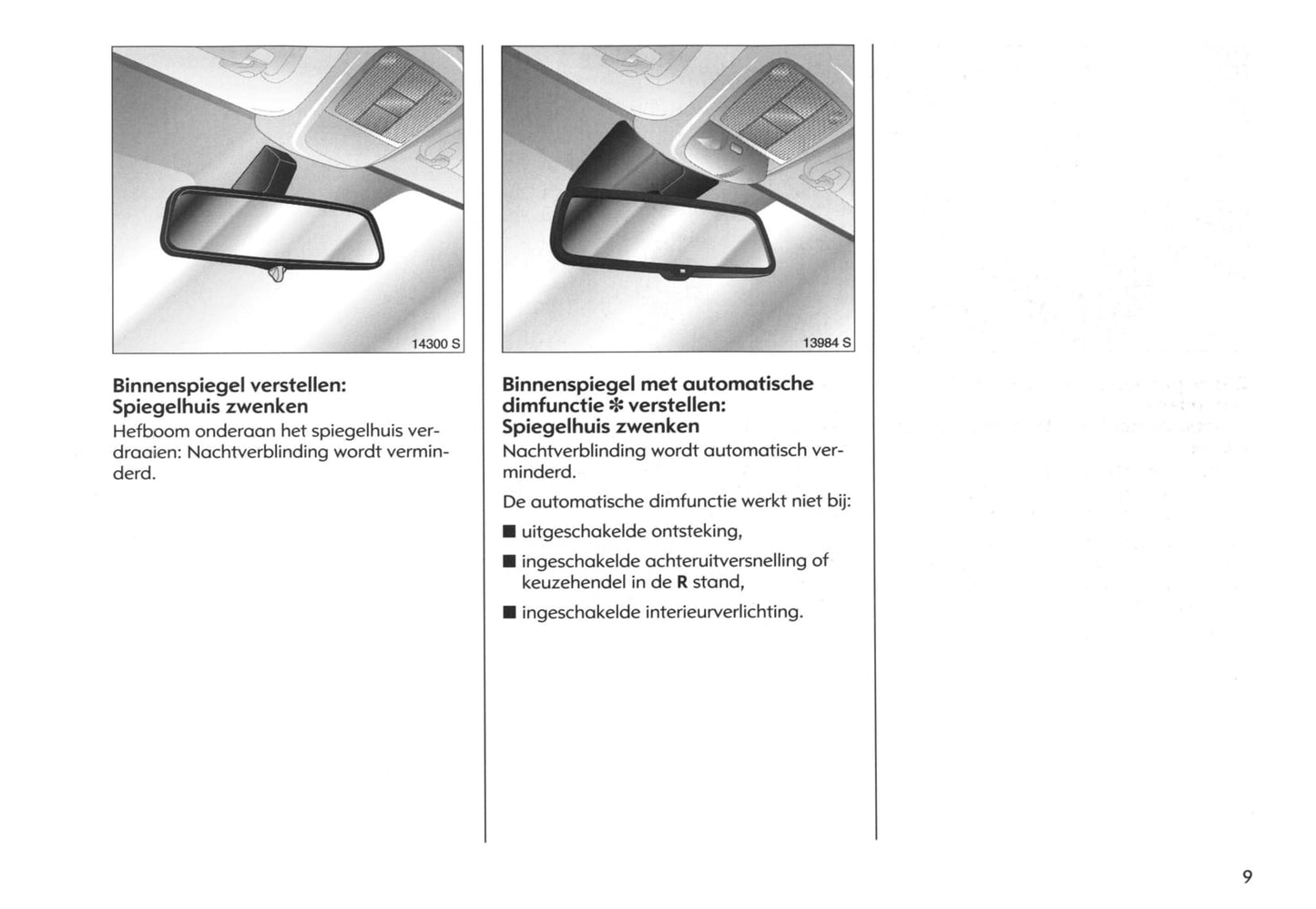 2003-2005 Opel Meriva Owner's Manual | Dutch