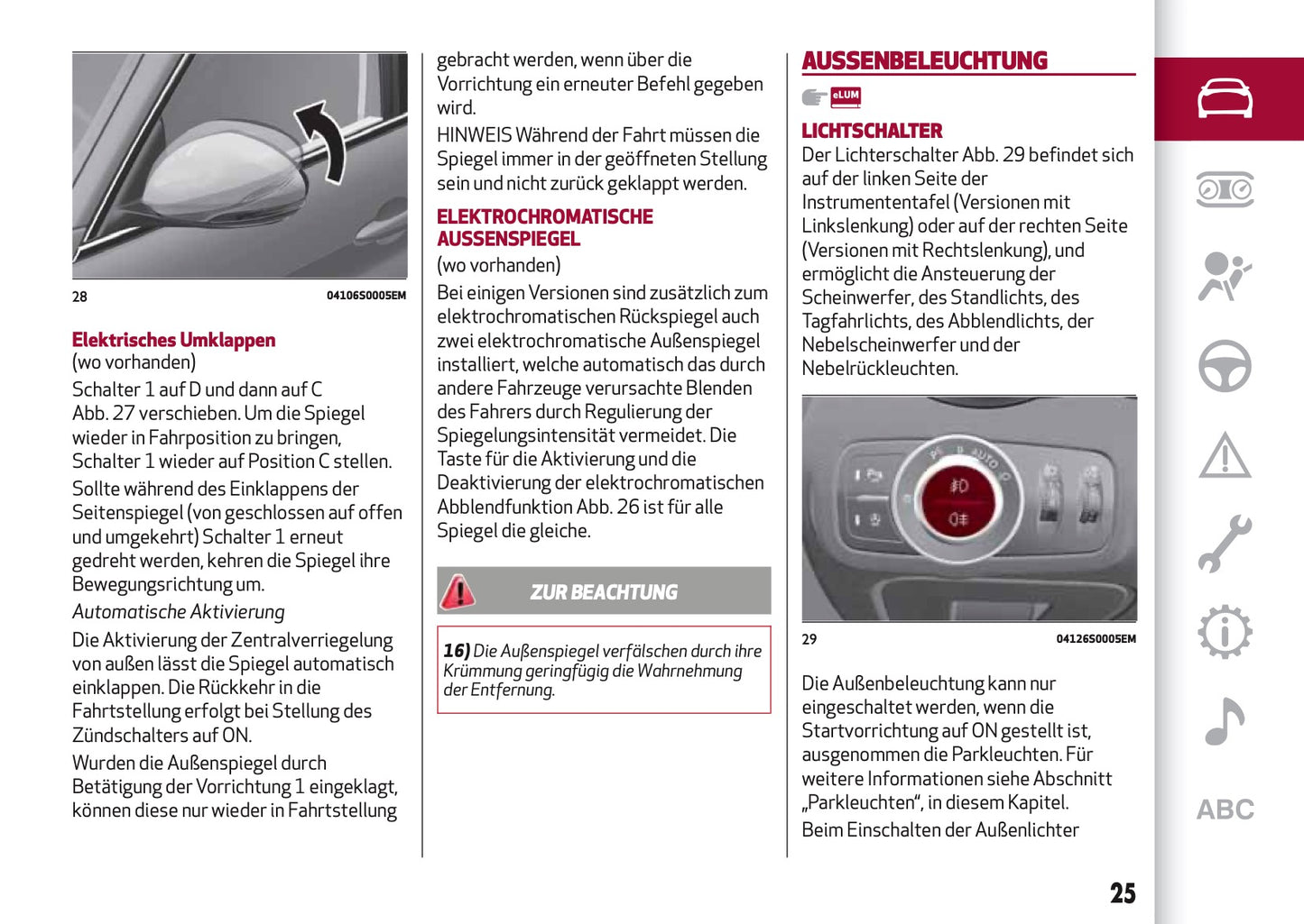2016-2017 Alfa Romeo Giulia Gebruikershandleiding | Duits