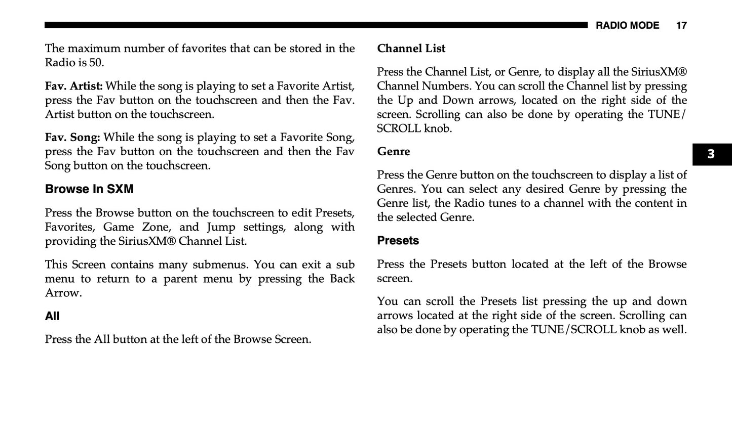 Uconnect 4 With 7-Inch Display Owner's Manual