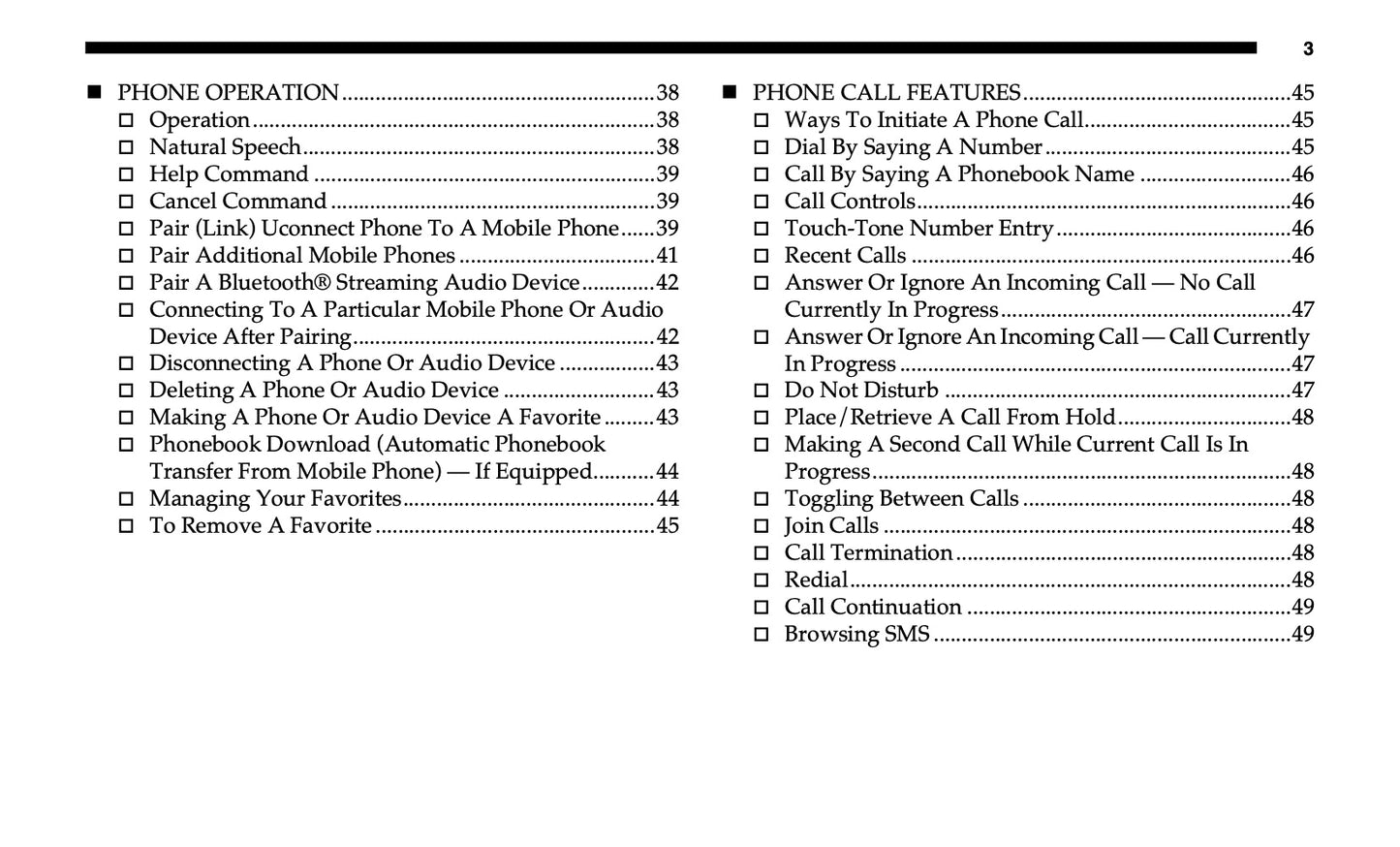 Uconnect 4 With 7-Inch Display Owner's Manual