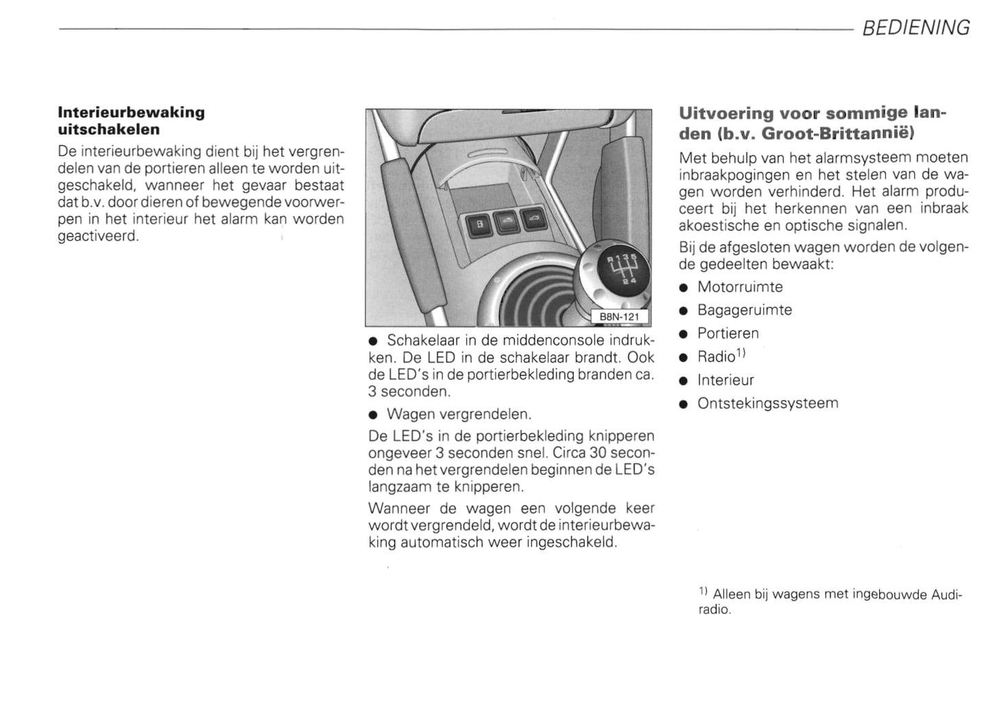 1999-2006 Audi TT Bedienungsanleitung | Niederländisch