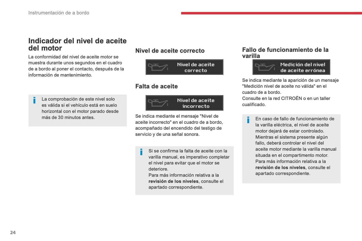 2016-2017 Citroën C5 Owner's Manual | Spanish