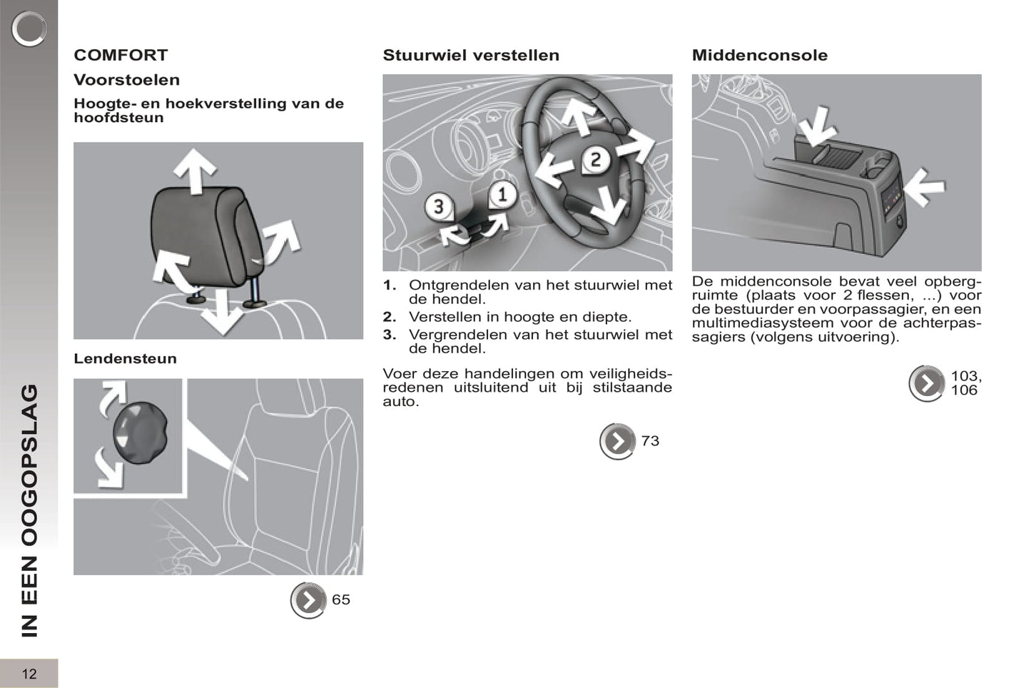 2012-2013 Peugeot 5008 Owner's Manual | Dutch
