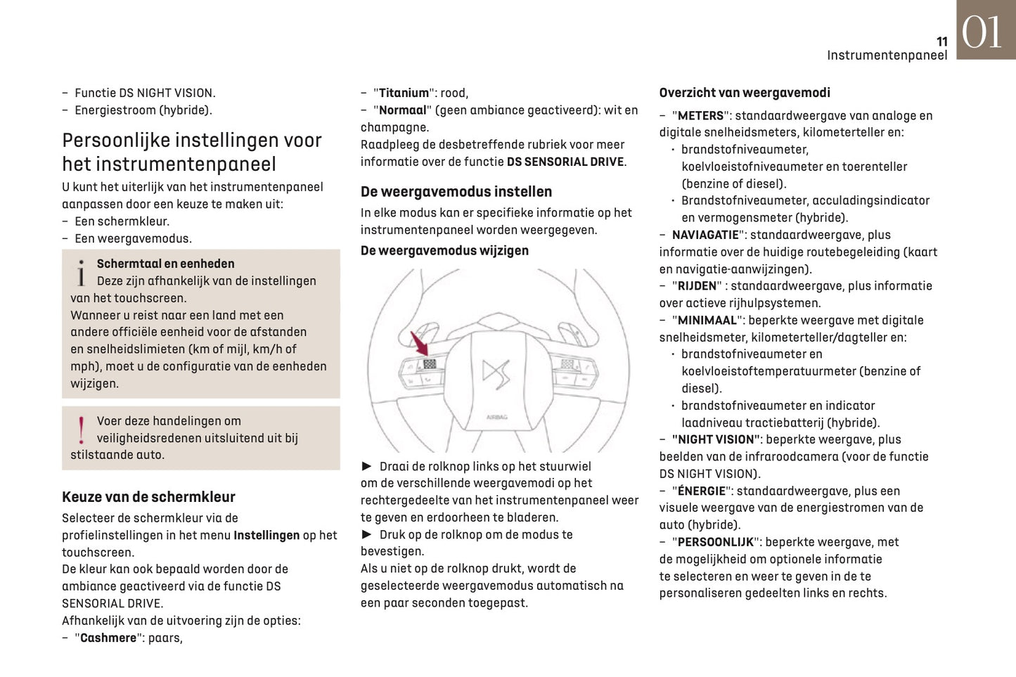 2019-2021 DS Automobiles DS 7 Crossback Gebruikershandleiding | Nederlands