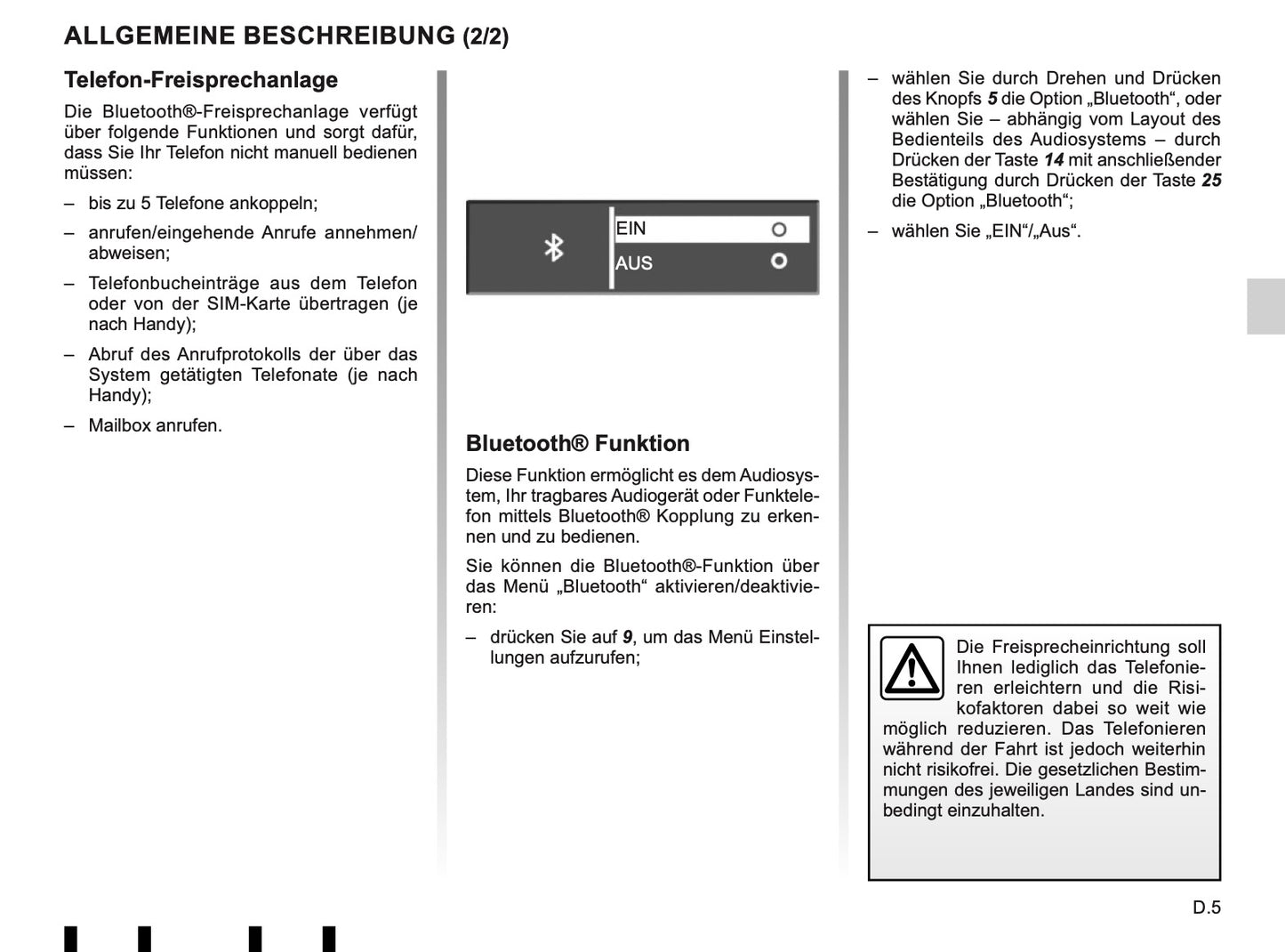 Renault Radio Connect R&Go Bedienungsanleiting 2019 - 2021