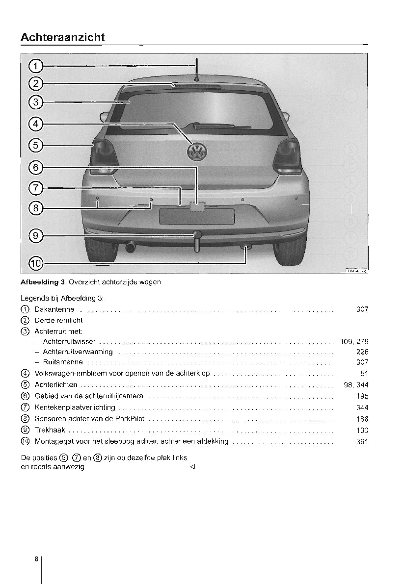 2014-2017 Volkswagen Polo Manuel du propriétaire | Néerlandais
