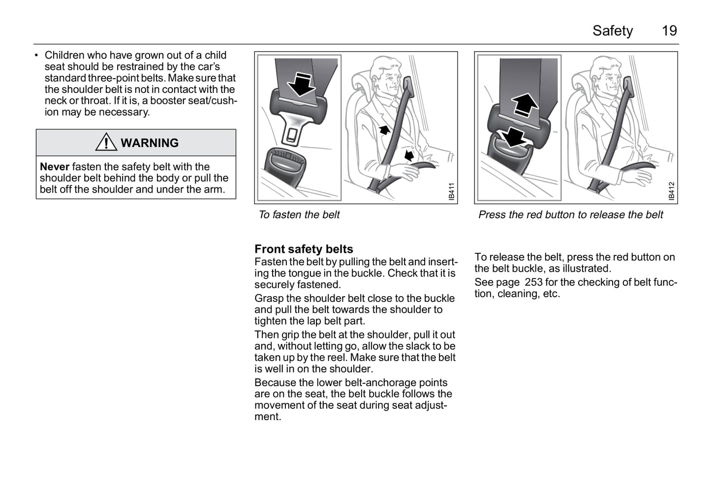2001-2005 Saab 9-5 Gebruikershandleiding | Engels
