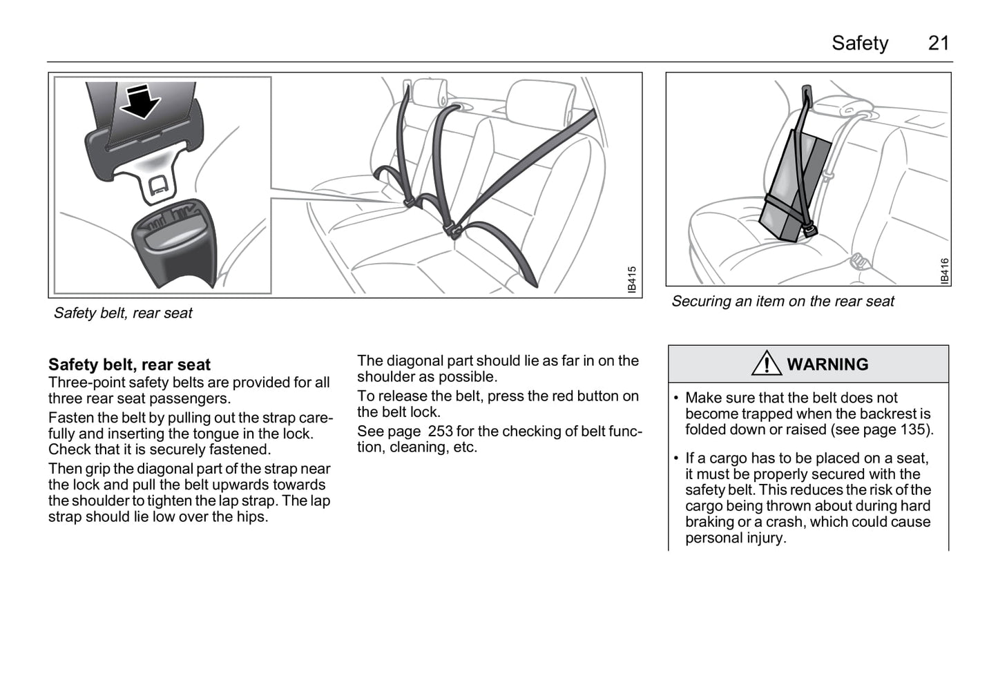 2001-2005 Saab 9-5 Gebruikershandleiding | Engels