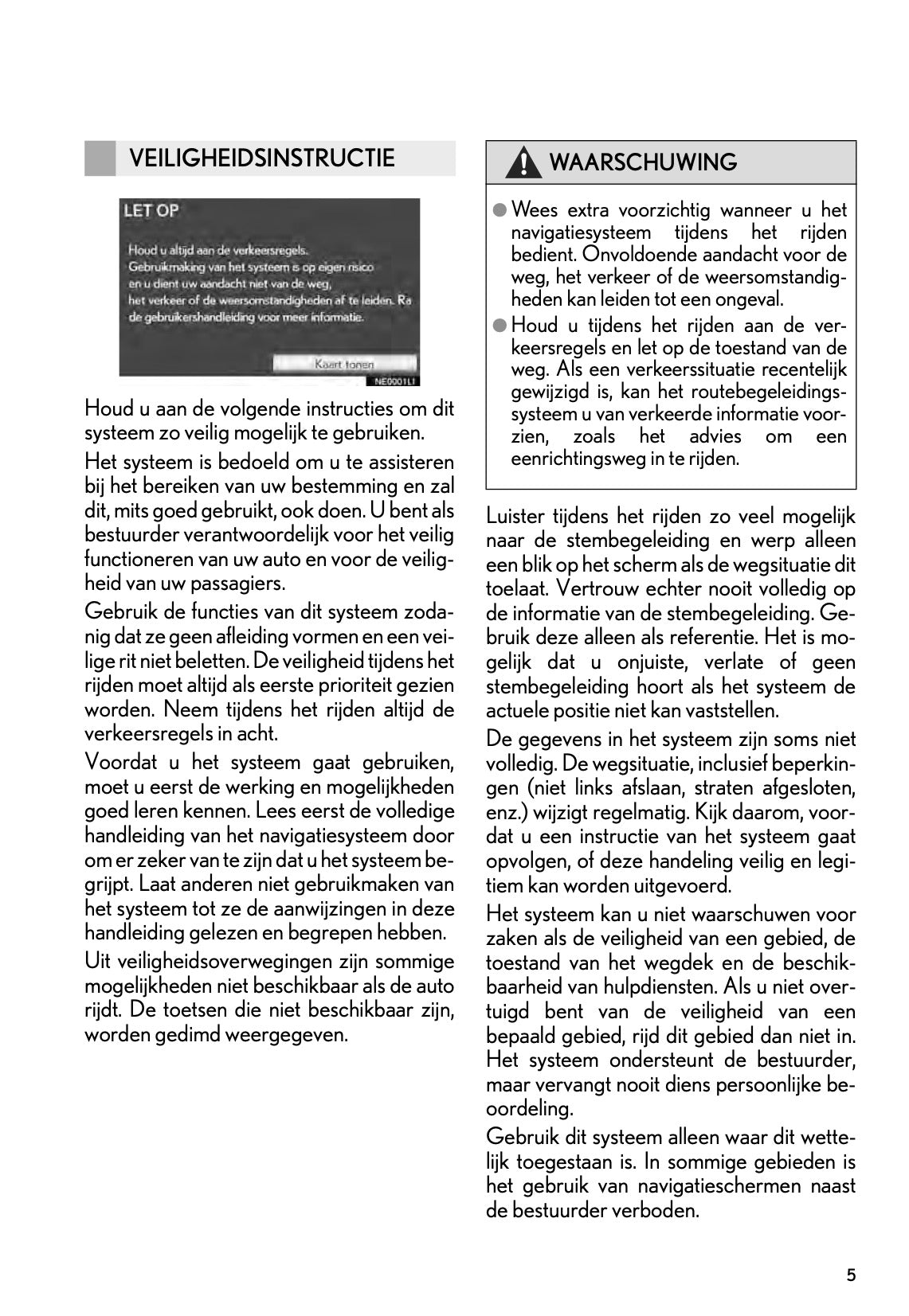 Lexus RX 450H Navigatiesysteem Handleiding 2014