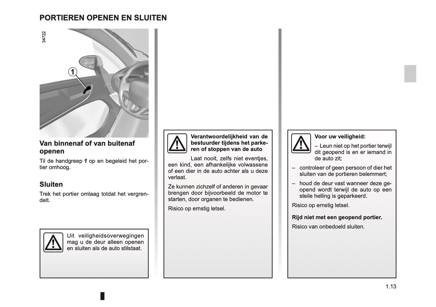 2012-2013 Renault Twizy Z.E. Gebruikershandleiding | Nederlands
