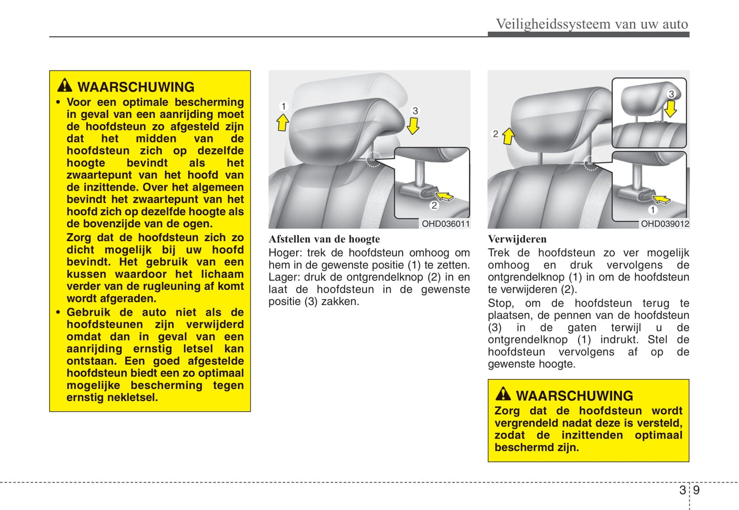 2010-2011 Hyundai i30 Bedienungsanleitung | Niederländisch