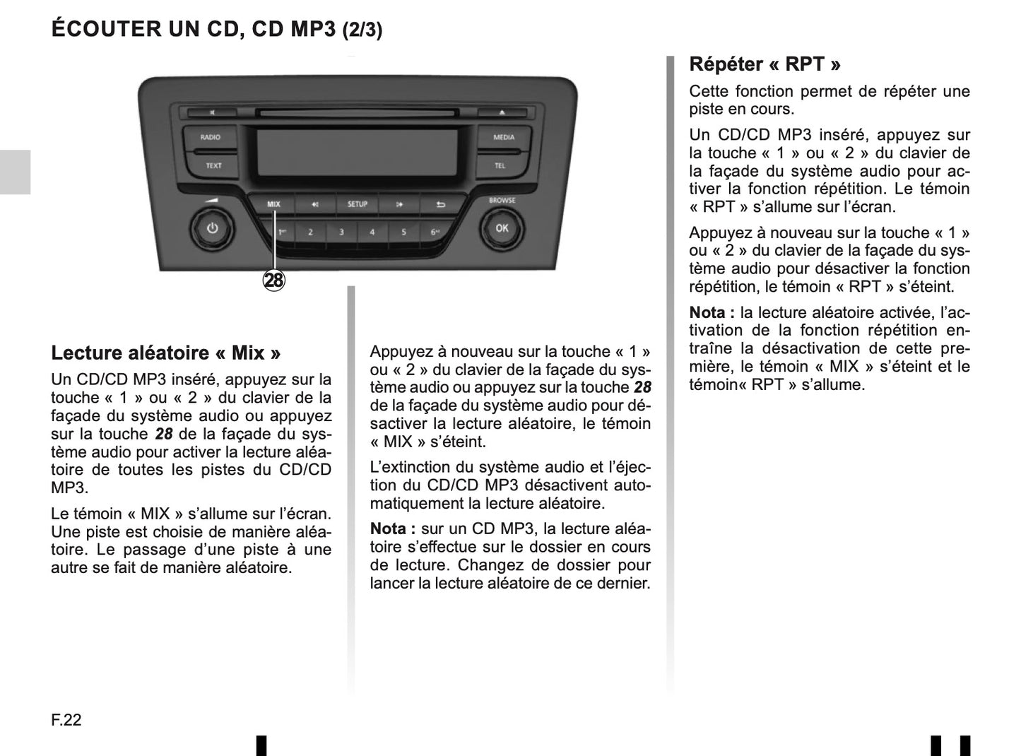 Renault Radio-Connect-R-GO Bedienungsanleitung 2014 - 2018