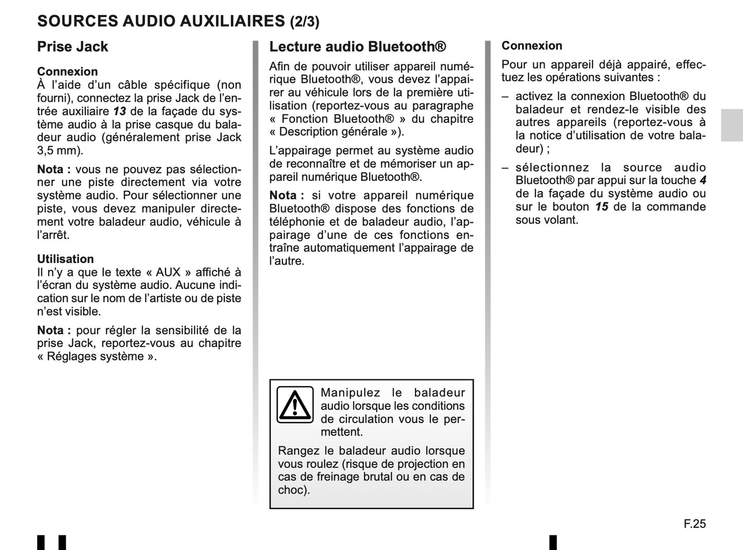 Renault Radio-Connect-R-GO Bedienungsanleitung 2014 - 2018