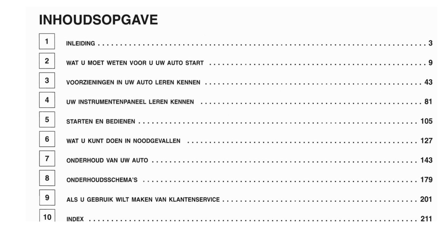 2001-2007 Chrysler Voyager Gebruikershandleiding | Nederlands