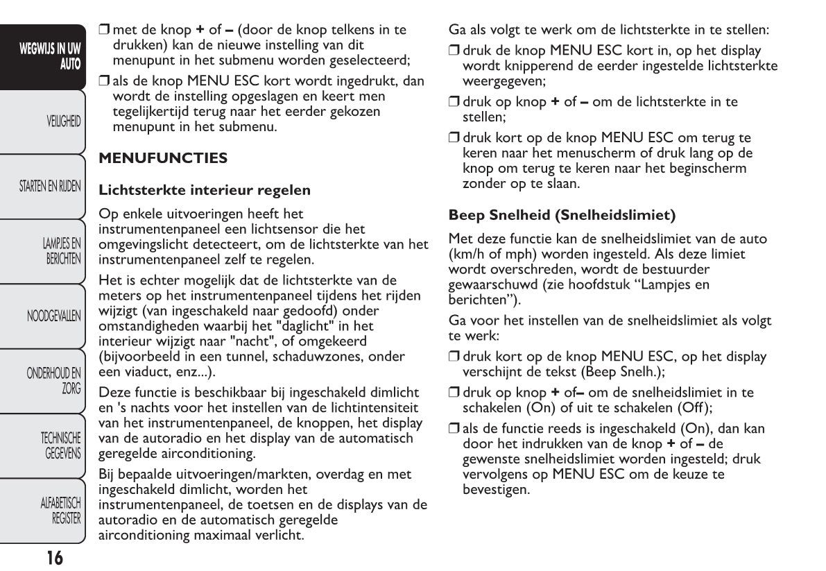 2012-2013 Fiat 500 Gebruikershandleiding | Nederlands
