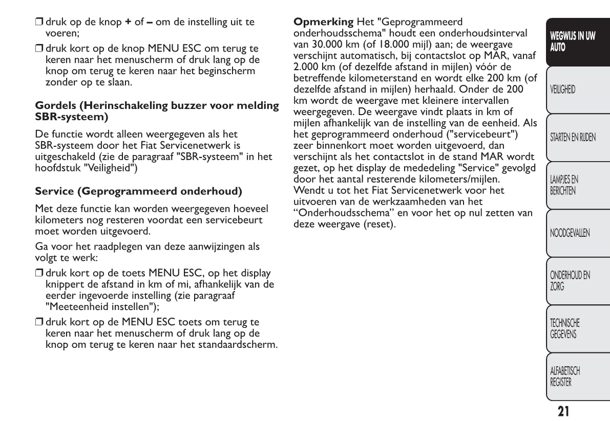 2012-2013 Fiat 500 Gebruikershandleiding | Nederlands