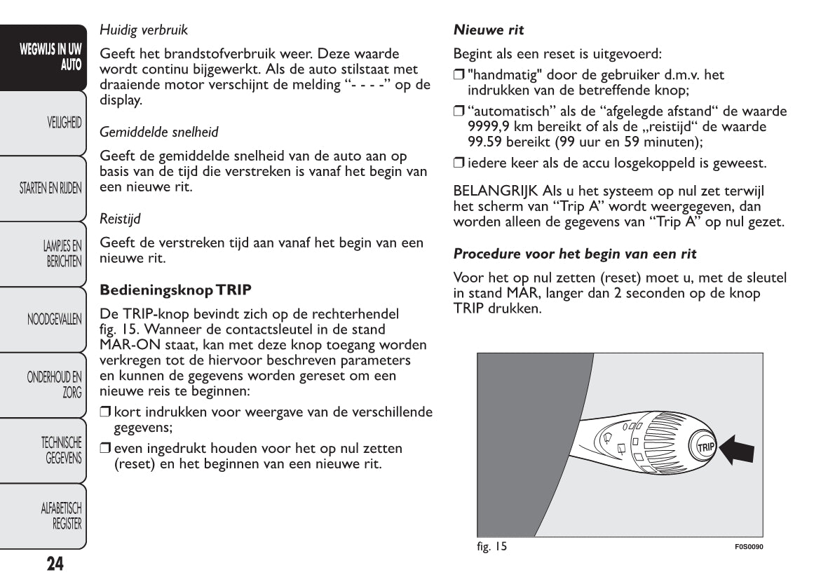 2012-2013 Fiat 500 Gebruikershandleiding | Nederlands