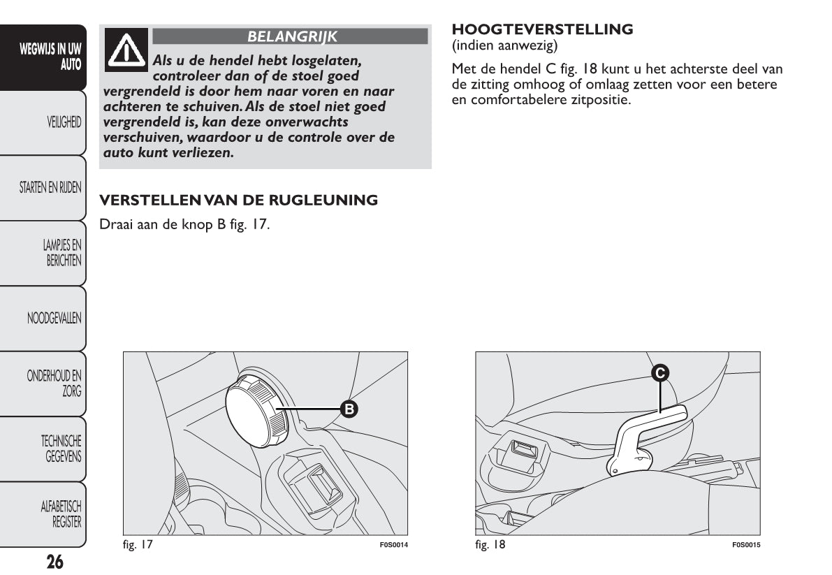 2012-2013 Fiat 500 Gebruikershandleiding | Nederlands