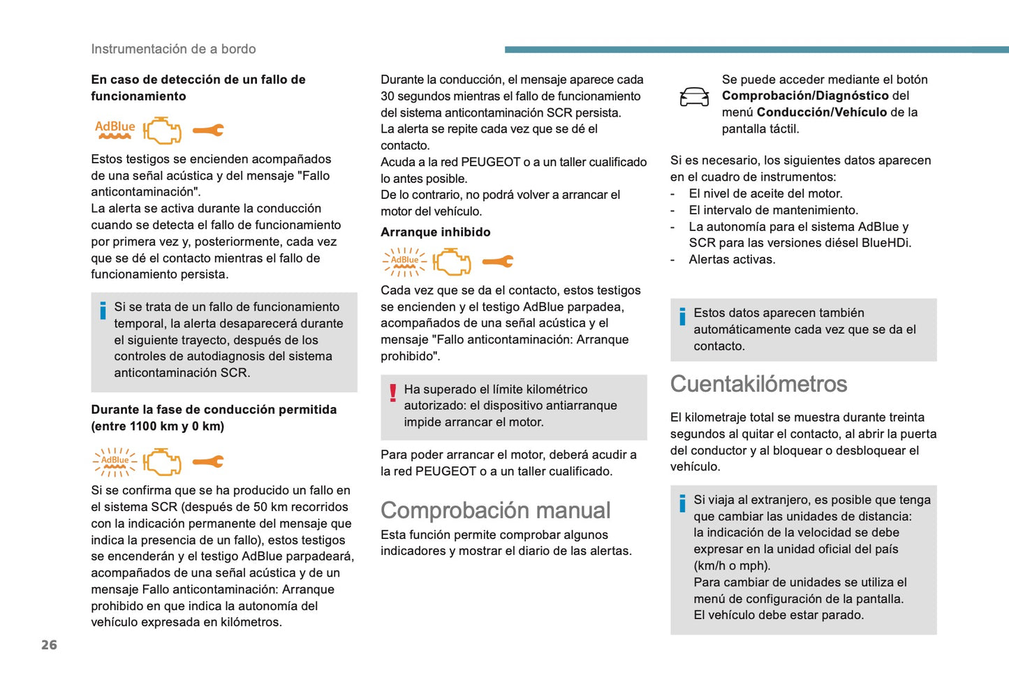 2018-2019 Peugeot 508 Owner's Manual | Spanish