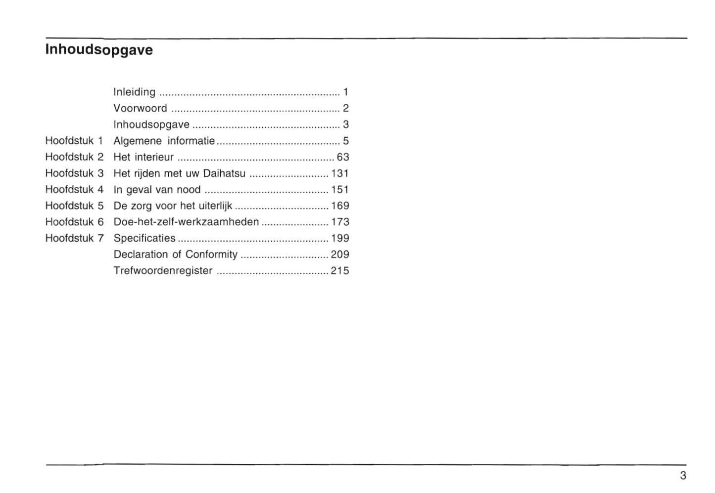 2007-2015 Daihatsu Materia Manuel du propriétaire | Néerlandais