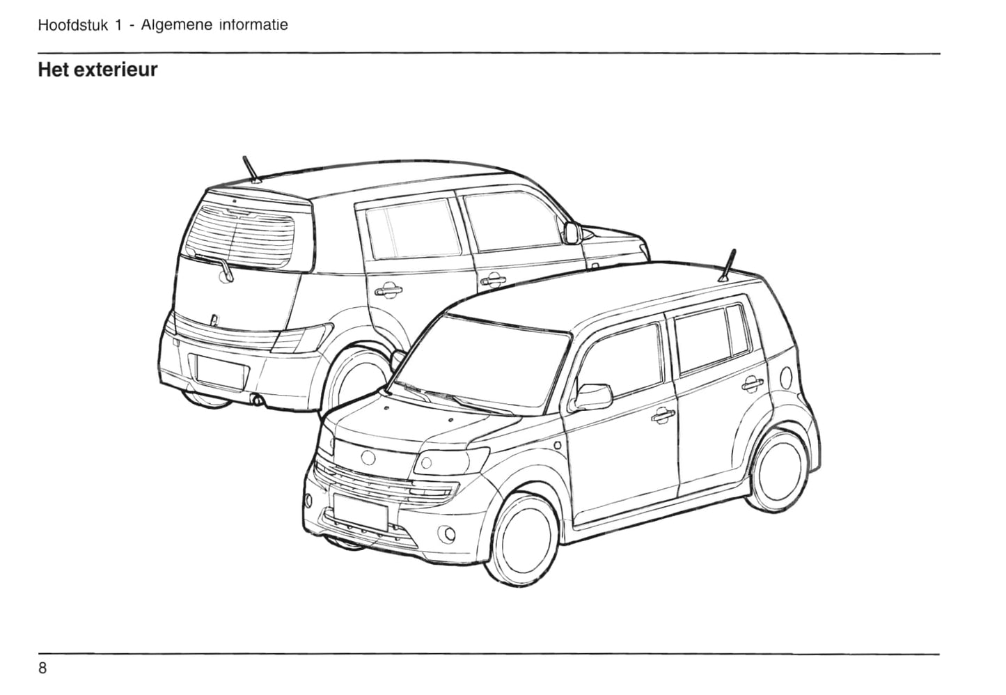 2007-2015 Daihatsu Materia Manuel du propriétaire | Néerlandais
