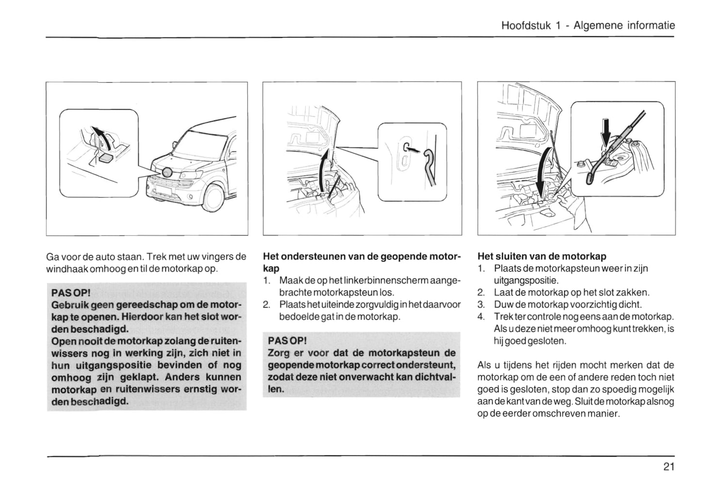 2007-2015 Daihatsu Materia Manuel du propriétaire | Néerlandais