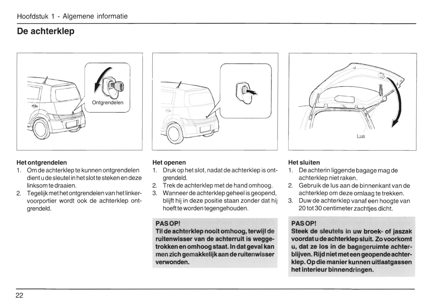 2007-2015 Daihatsu Materia Manuel du propriétaire | Néerlandais
