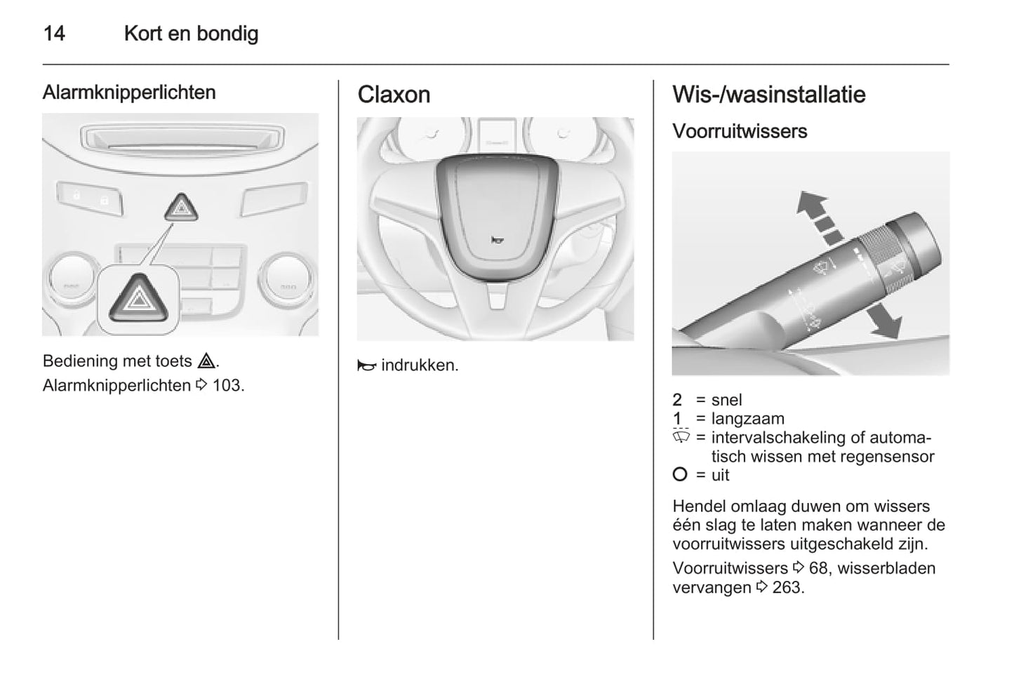 2010-2015 Chevrolet Orlando Owner's Manual | Dutch