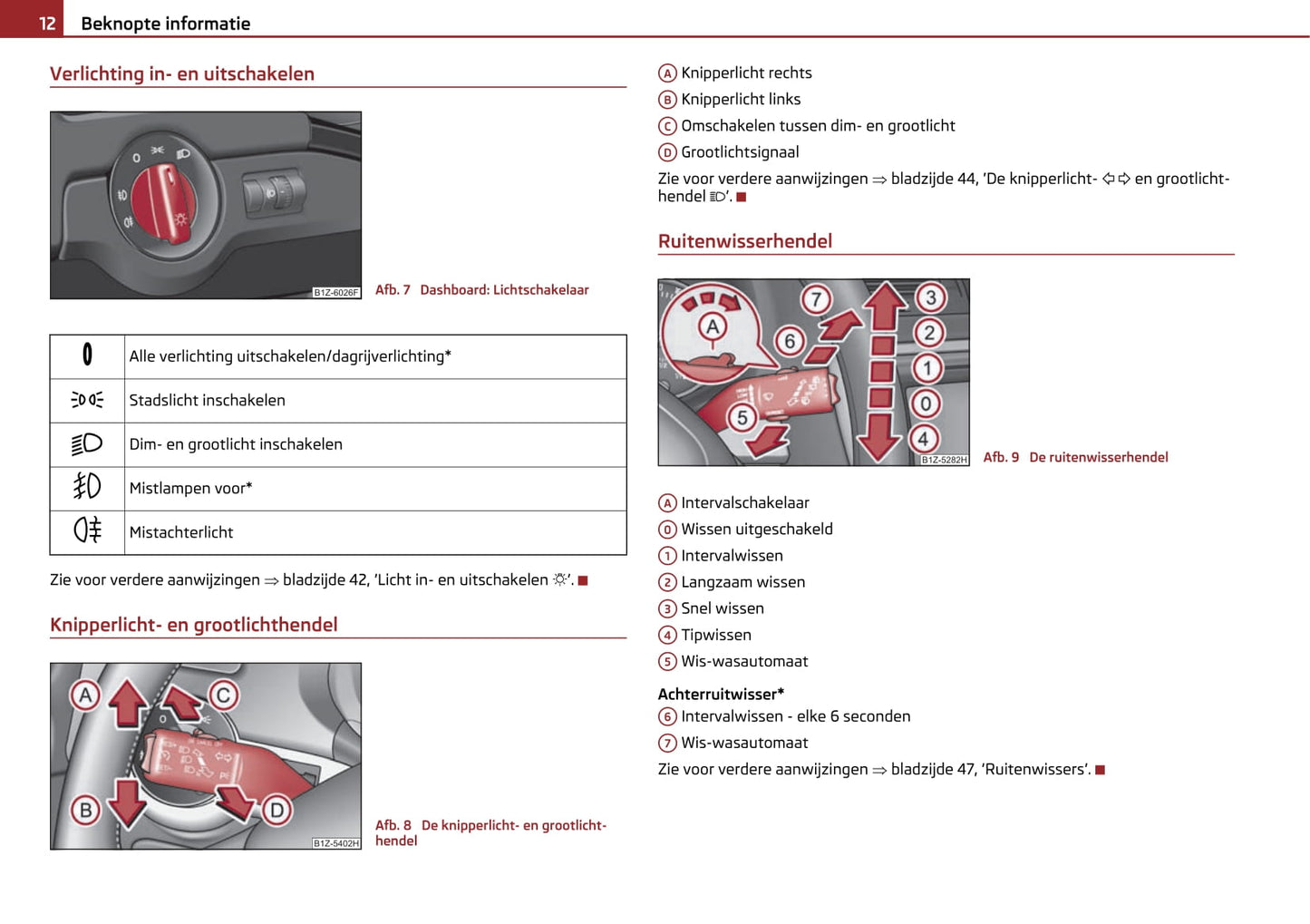 2004-2009 Skoda Octavia Manuel du propriétaire | Néerlandais