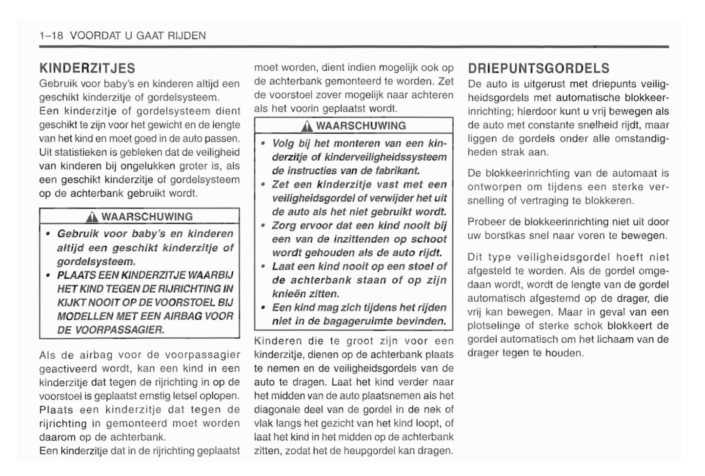 1998-2001 Daewoo Matiz Gebruikershandleiding | Nederlands
