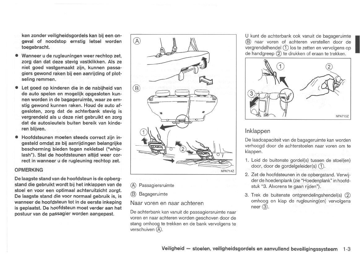 2008-2009 Nissan Note Gebruikershandleiding | Nederlands