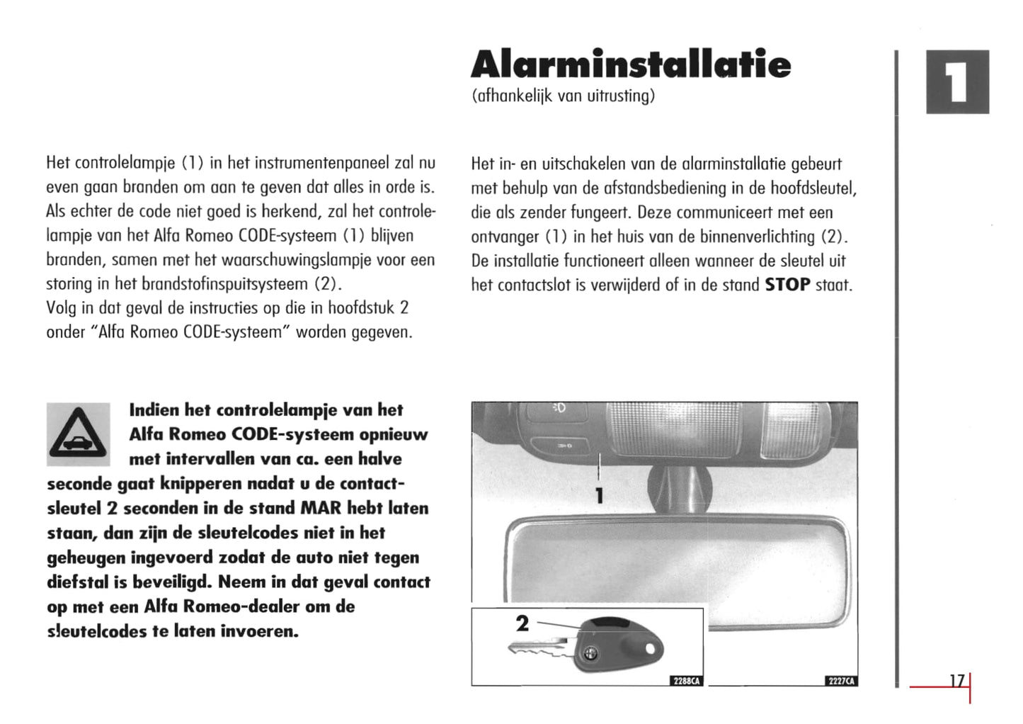 1996-2003 Alfa Romeo Spider/GTV Gebruikershandleiding | Nederlands