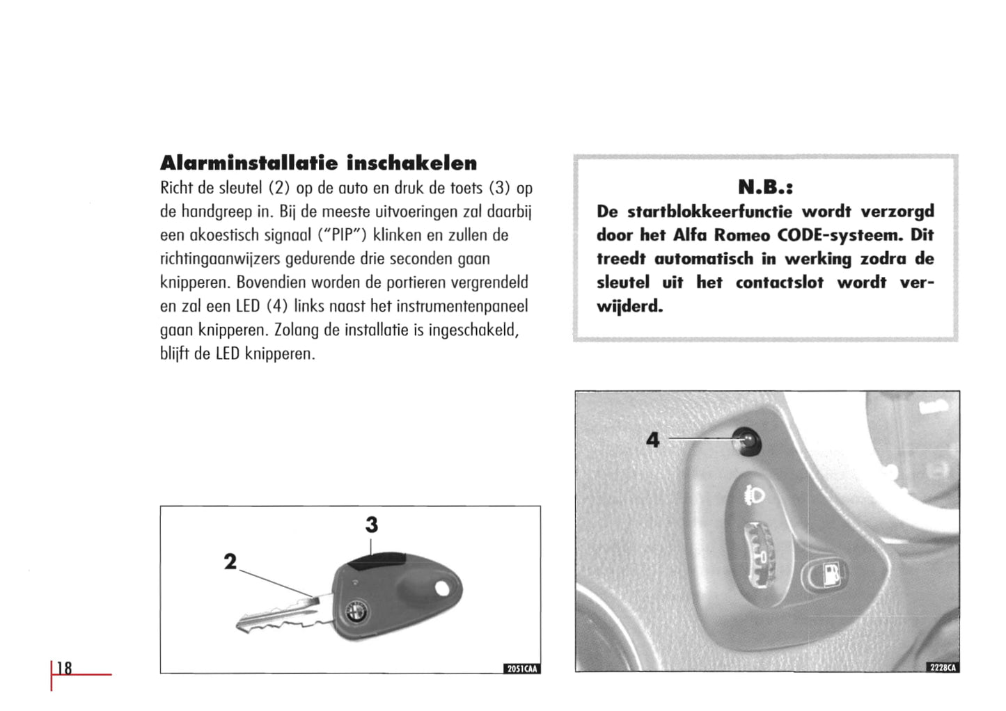 1996-2003 Alfa Romeo Spider/GTV Gebruikershandleiding | Nederlands