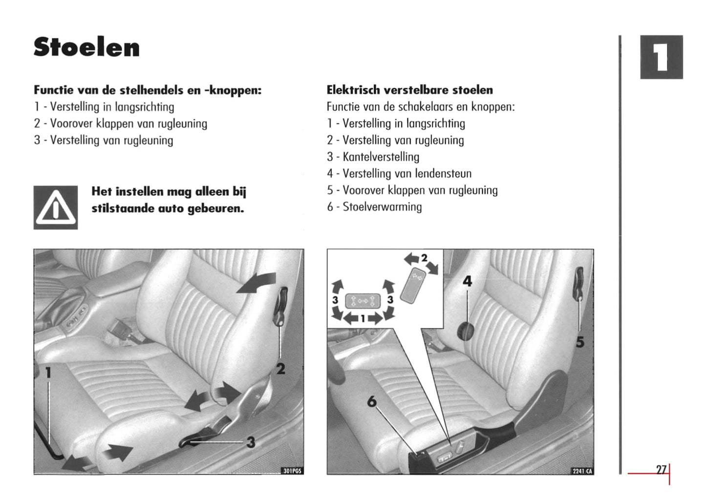 1996-2003 Alfa Romeo Spider/GTV Gebruikershandleiding | Nederlands