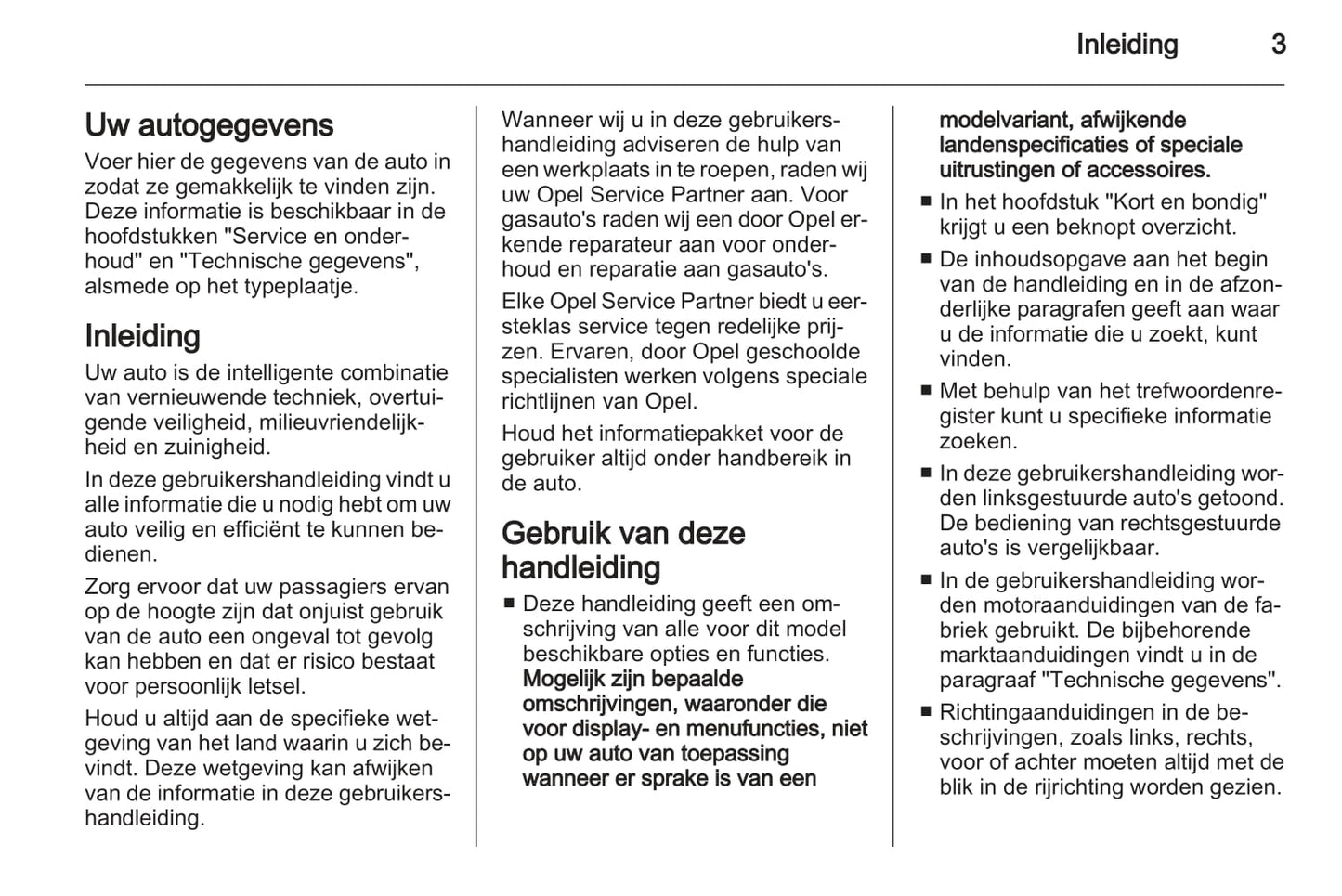 2013 Opel Meriva Owner's Manual | Dutch