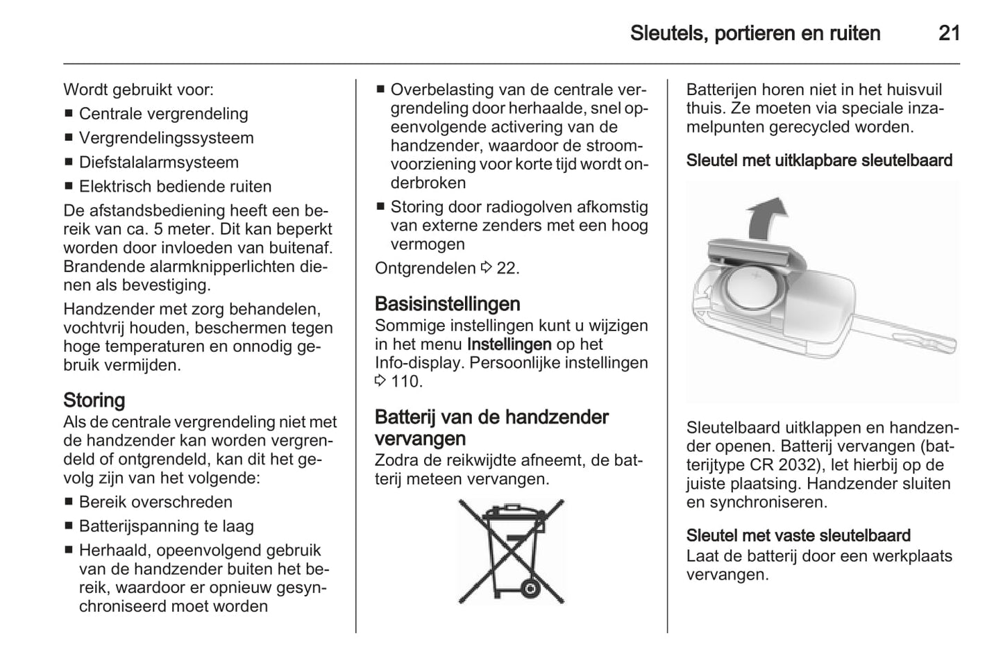 2013 Opel Meriva Owner's Manual | Dutch