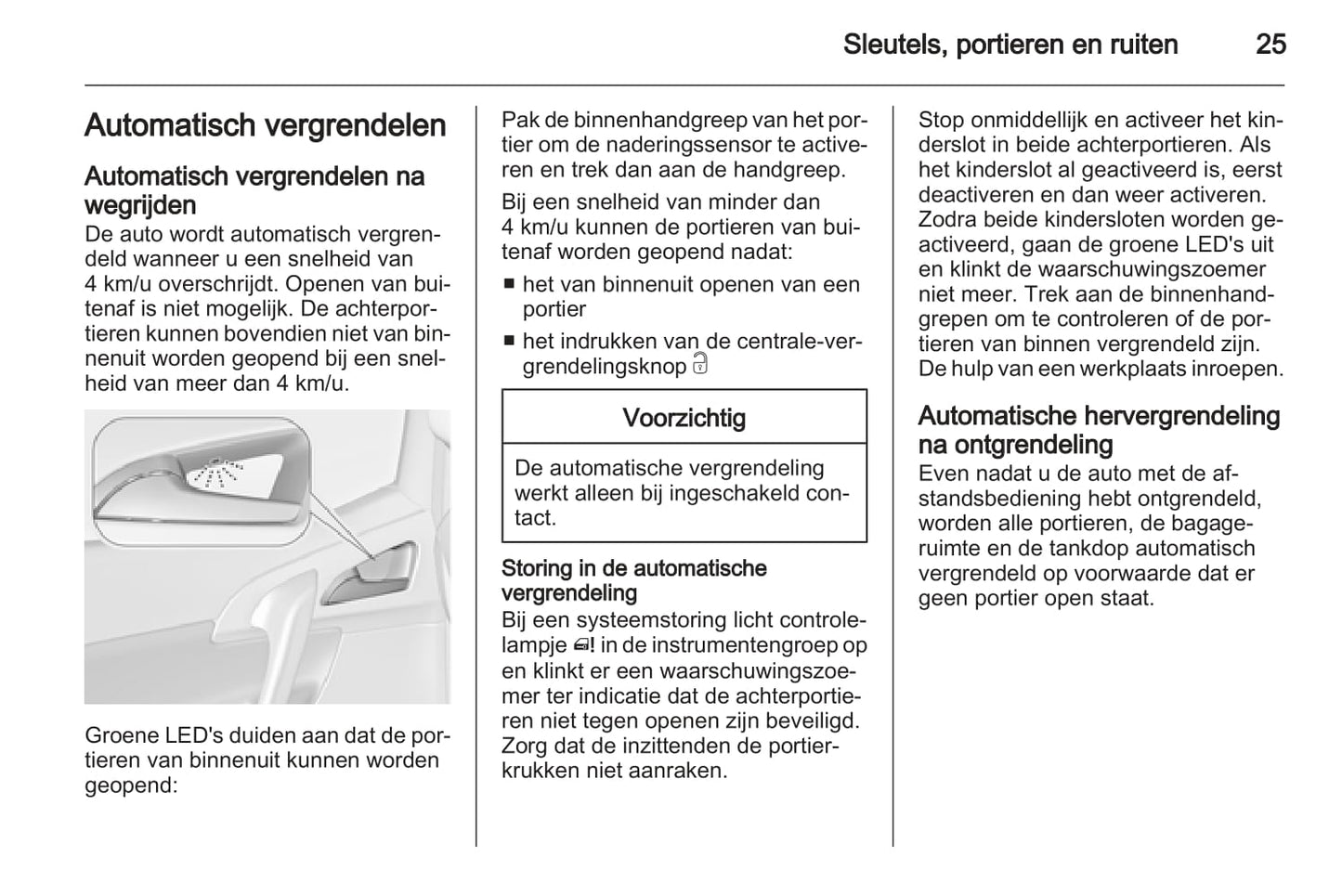 2013 Opel Meriva Owner's Manual | Dutch