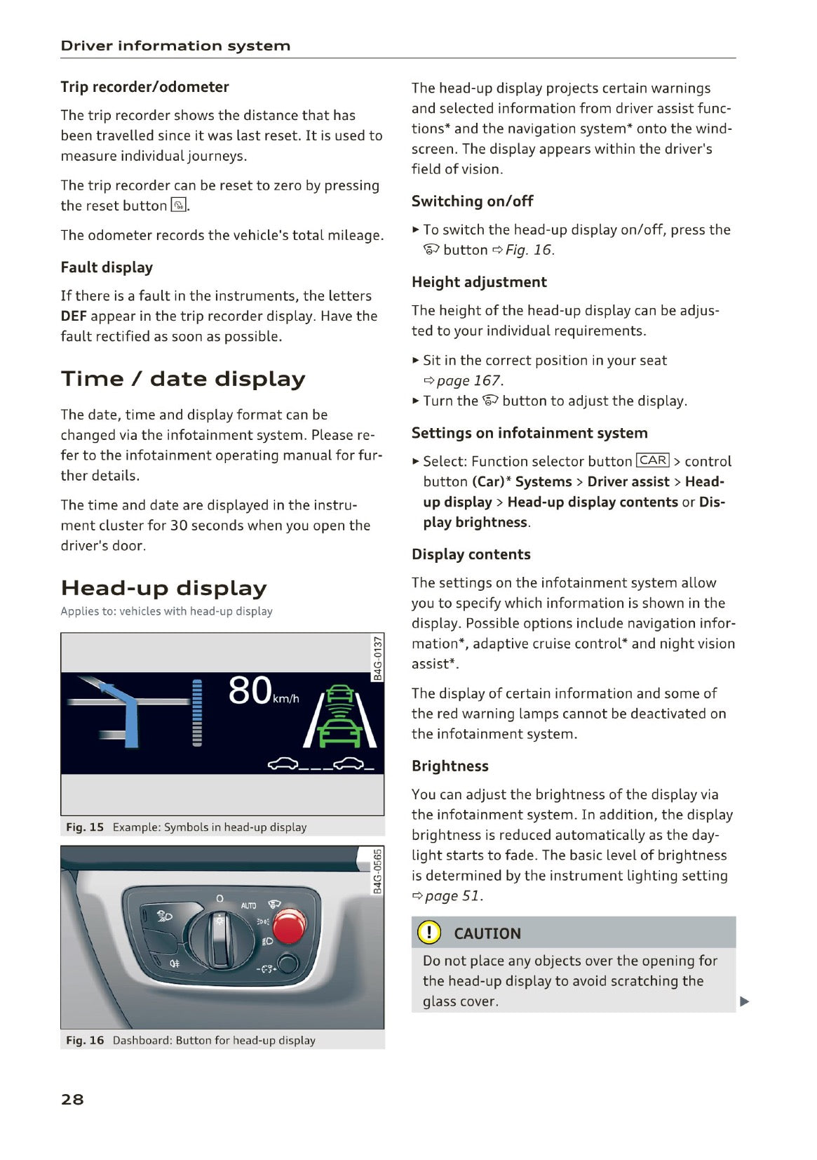 2014-2018 Audi A6 Avant/A6 Limousine/A6 allroad quattro/RS 6 Avant/S6 Avant/S6 Limousine Owner's Manual | English