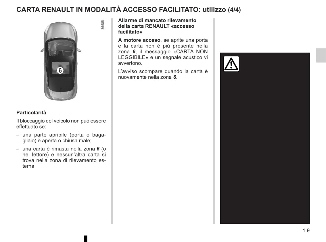 2015-2016 Renault Clio Owner's Manual | Italian